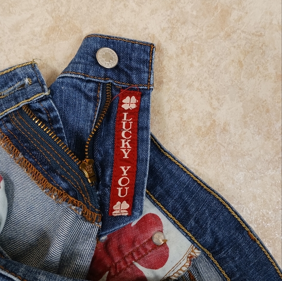 LUCKY BRAND Mid Rise Flare Leg Jeans Size 6/28 - Picture 8 of 12